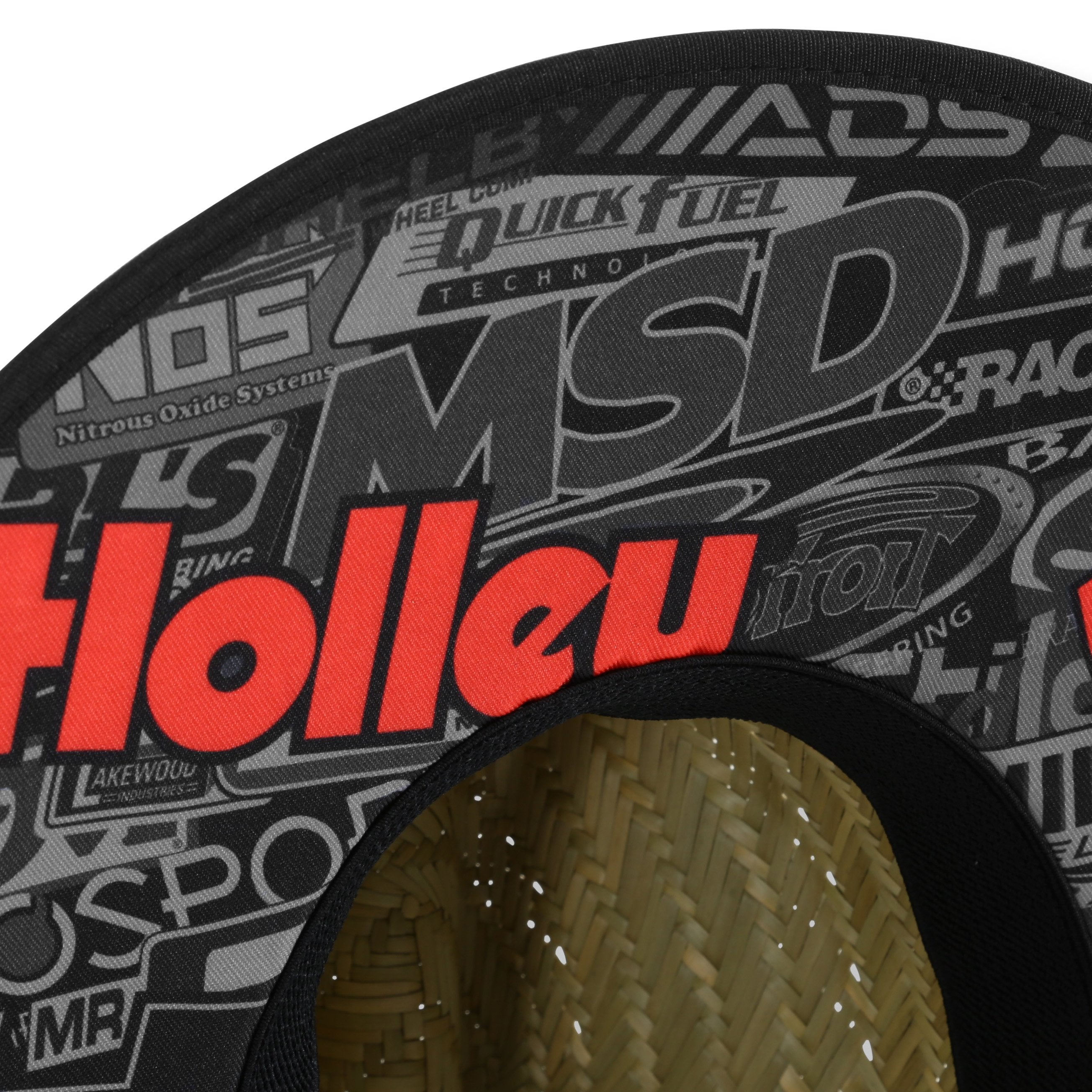 Holley Tonal Straw Hat - Photo - out of package Right