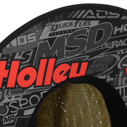 Holley Tonal Straw Hat - Photo - out of package Right