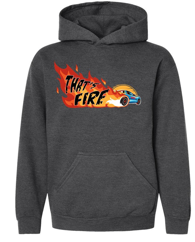 Youth Holley THATS FIRE Hoodie - Photo - Primary Front