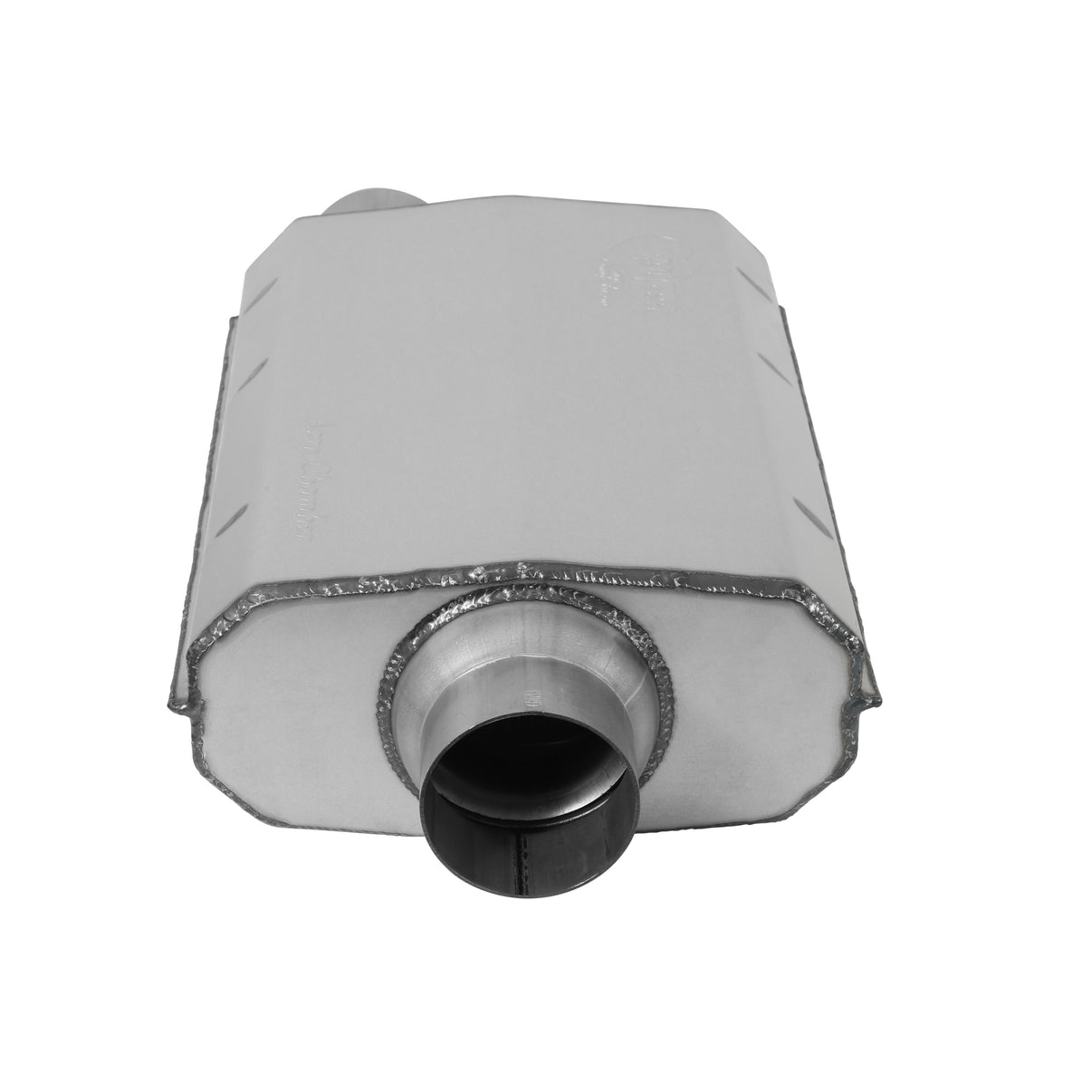 Hooker Aero Chamber Muffler - Photo - out of package Back