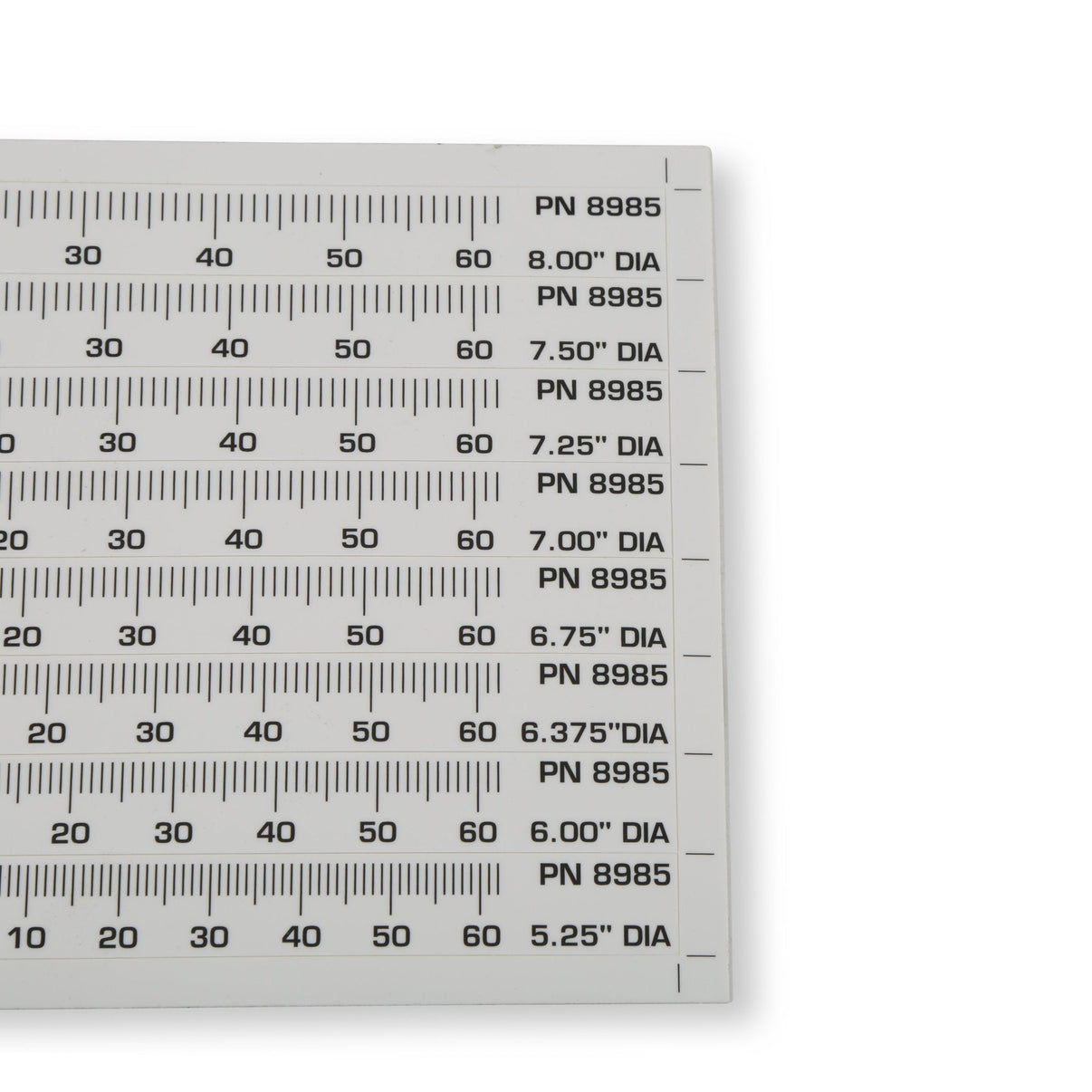 MSD Timing Tape - Harmonic Balancer - 5.25" to 8.00" - Photo - out of package Left