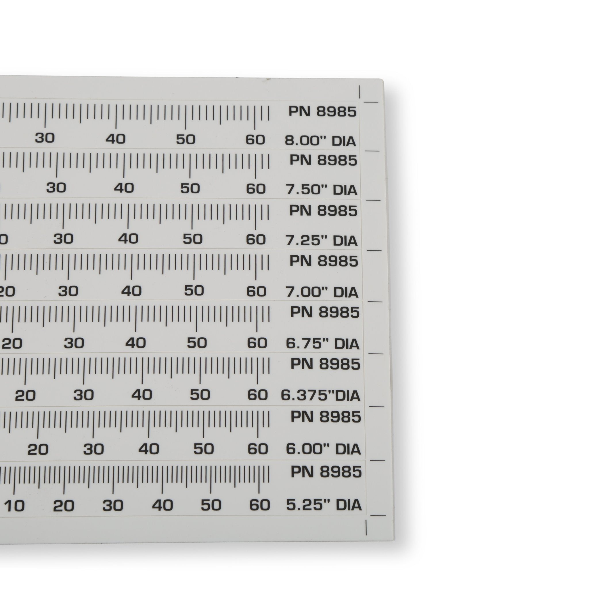 MSD Timing Tape - Harmonic Balancer - 5.25" to 8.00" - Photo - out of package Left