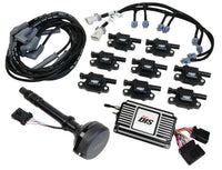 DIS Kit, Chevy Small/Big Block, Black - MSD DIS Direct Ignition System Kit - Black
