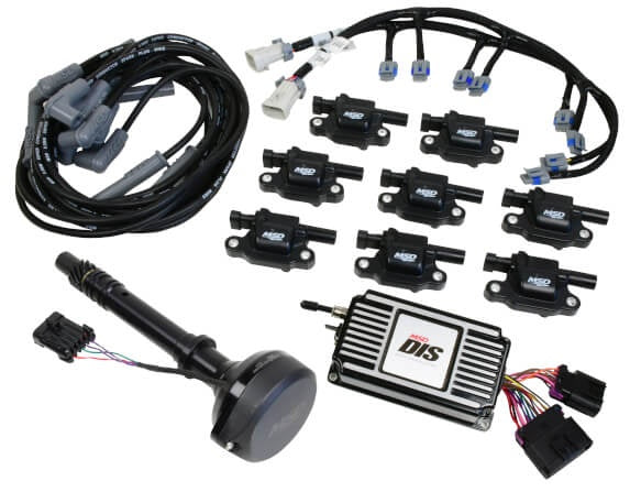 MSD DIS Direct Ignition System Kit - Black - Photo - Primary Kit