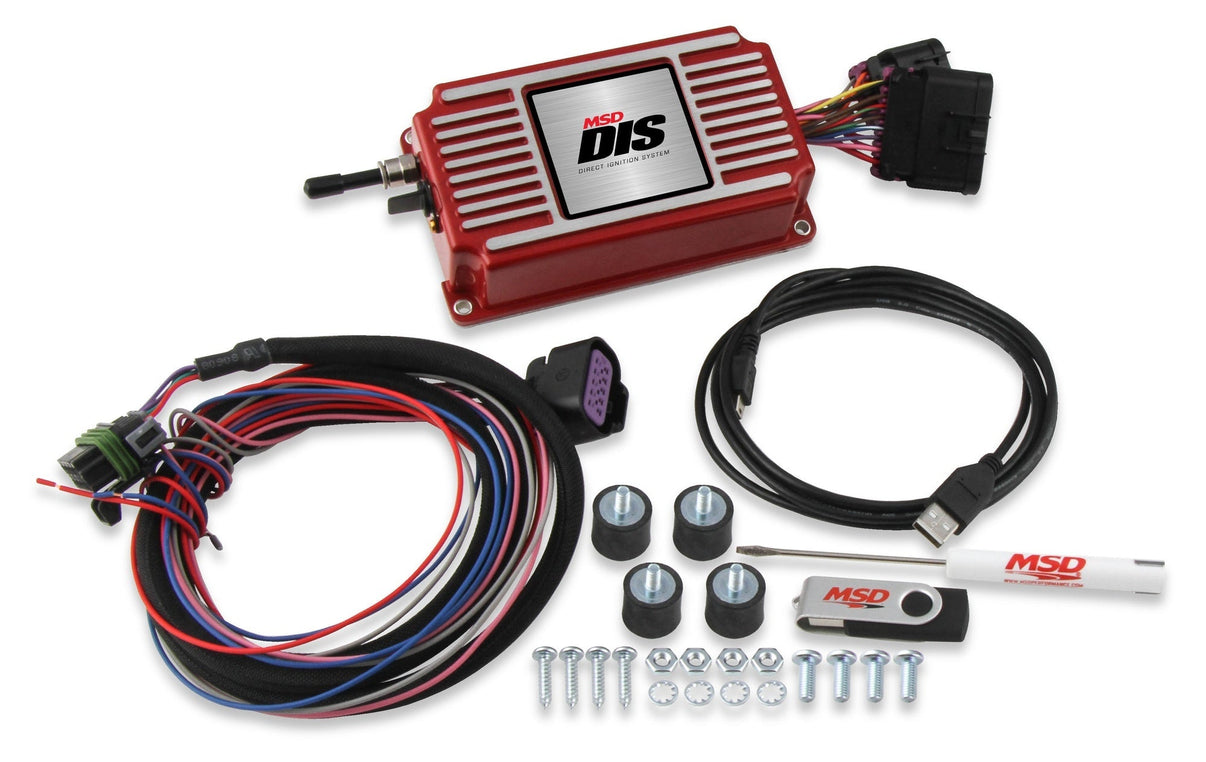 MSD DIS Direct Ignition System Control Box - Red - Photo - Primary Front