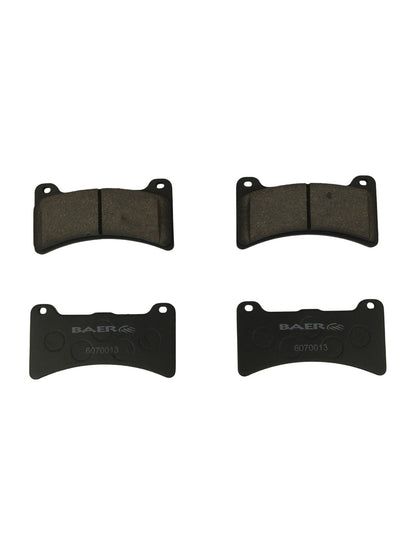 REPL BRAKE SYS PADS S4 CALIPER - Baer Brakes Replacement Pads for Select Baer S4 Caliper