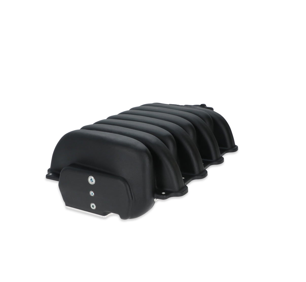 Holley Low-Profile Intake Manifold - Godzilla - Black Powdercoat - Photo - out of package Top