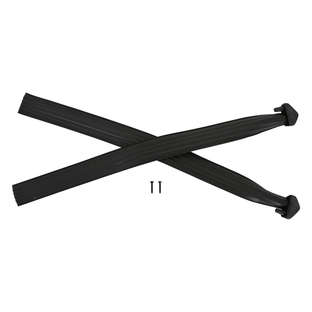 69-72 REAR GLASS GUIDE RELIGNING CHANNEL - Brothers Trucks Door Glass Guide Window Run Channel Set - Pair