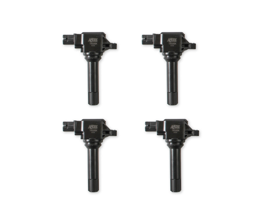 Bobines d'allumage noires (lot de 4) - Compatibles avec Subaru, Scion et Toyota 2.0L Boxer (2015-2019)