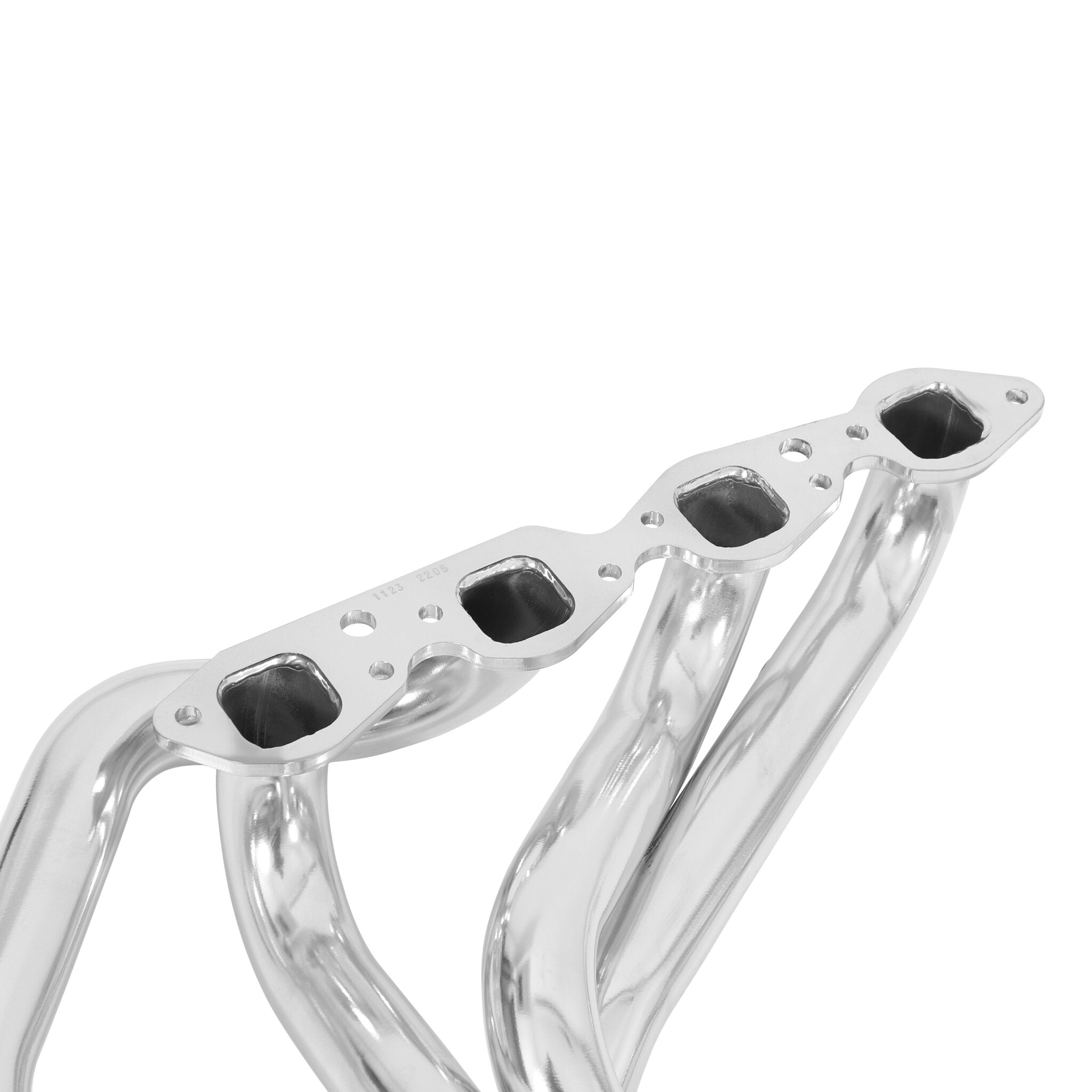 Hooker Super Competition Long Tube Headers - Ceramic Coated - Photo - Close Up Connector