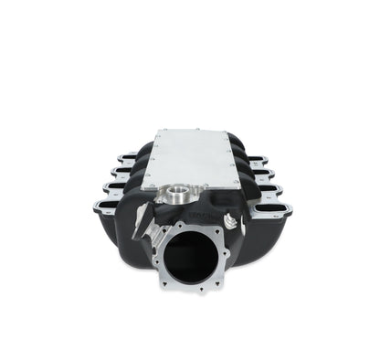 Holley Low-Profile Intake Manifold - Godzilla - Black Powdercoat - Photo - out of package Bottom