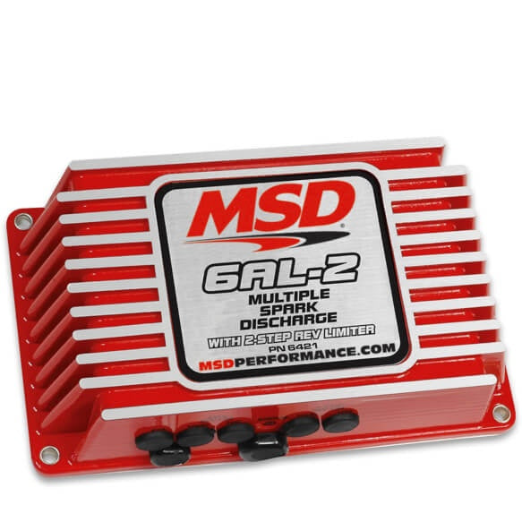 MSD 6AL-2 Ignition Control - Red - Photo - out of package Left