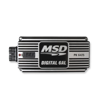 BLK MSD-6AL, Digital Ignition w/rev Cont - MSD Digital 6AL Ignition Control - Black