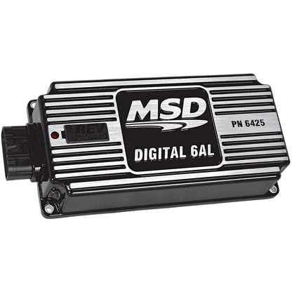 BLK MSD-6AL, Digital Ignition w/rev Cont - MSD Digital 6AL Ignition Control - Black
