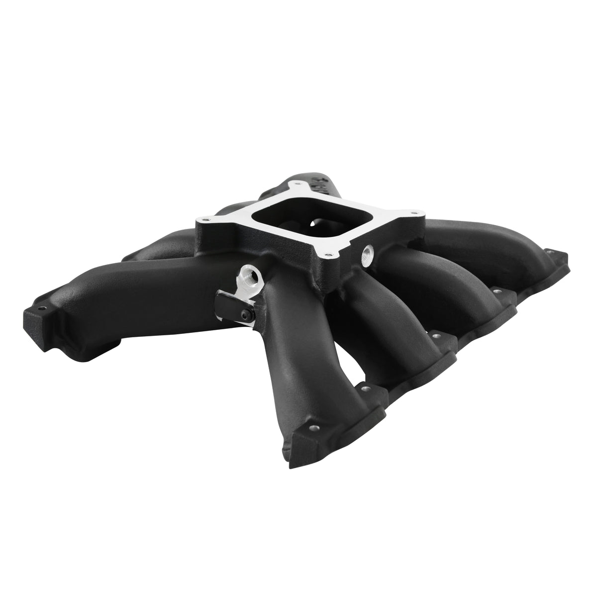 Holley Single Plane Intake - GM Gen V LT - Black - Photo - out of package Angle