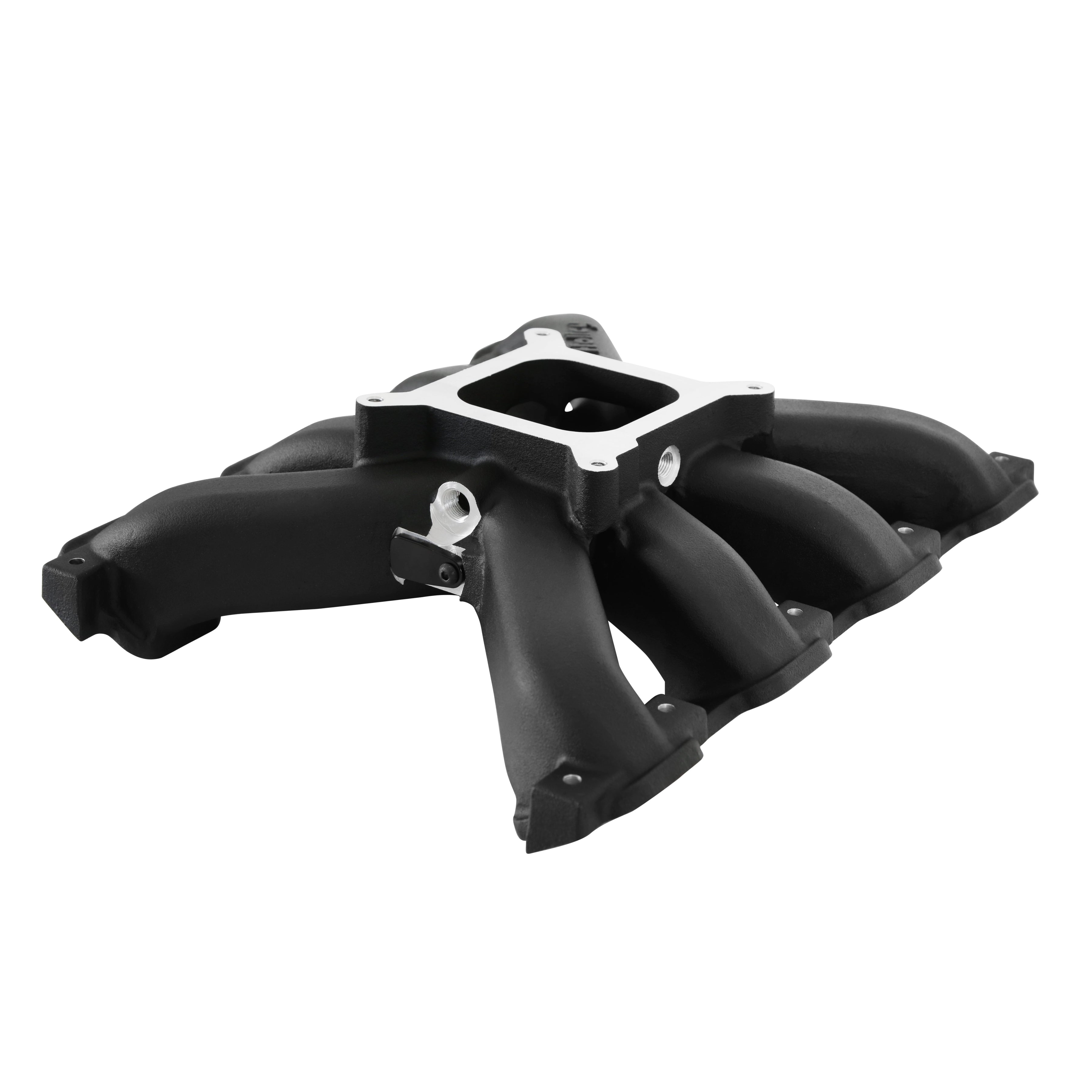 Holley Single Plane Intake - GM Gen V LT - Black - Photo - out of package Angle
