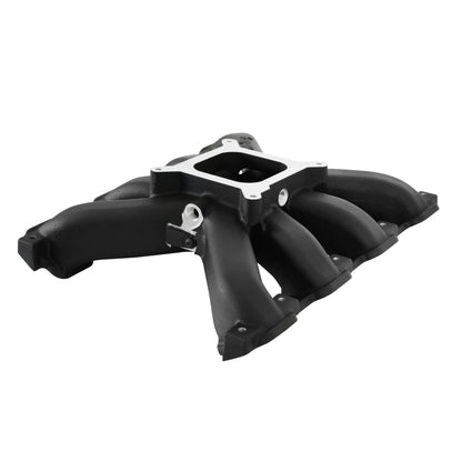 Holley Single Plane Intake - GM Gen V LT - Black - Photo - out of package Angle