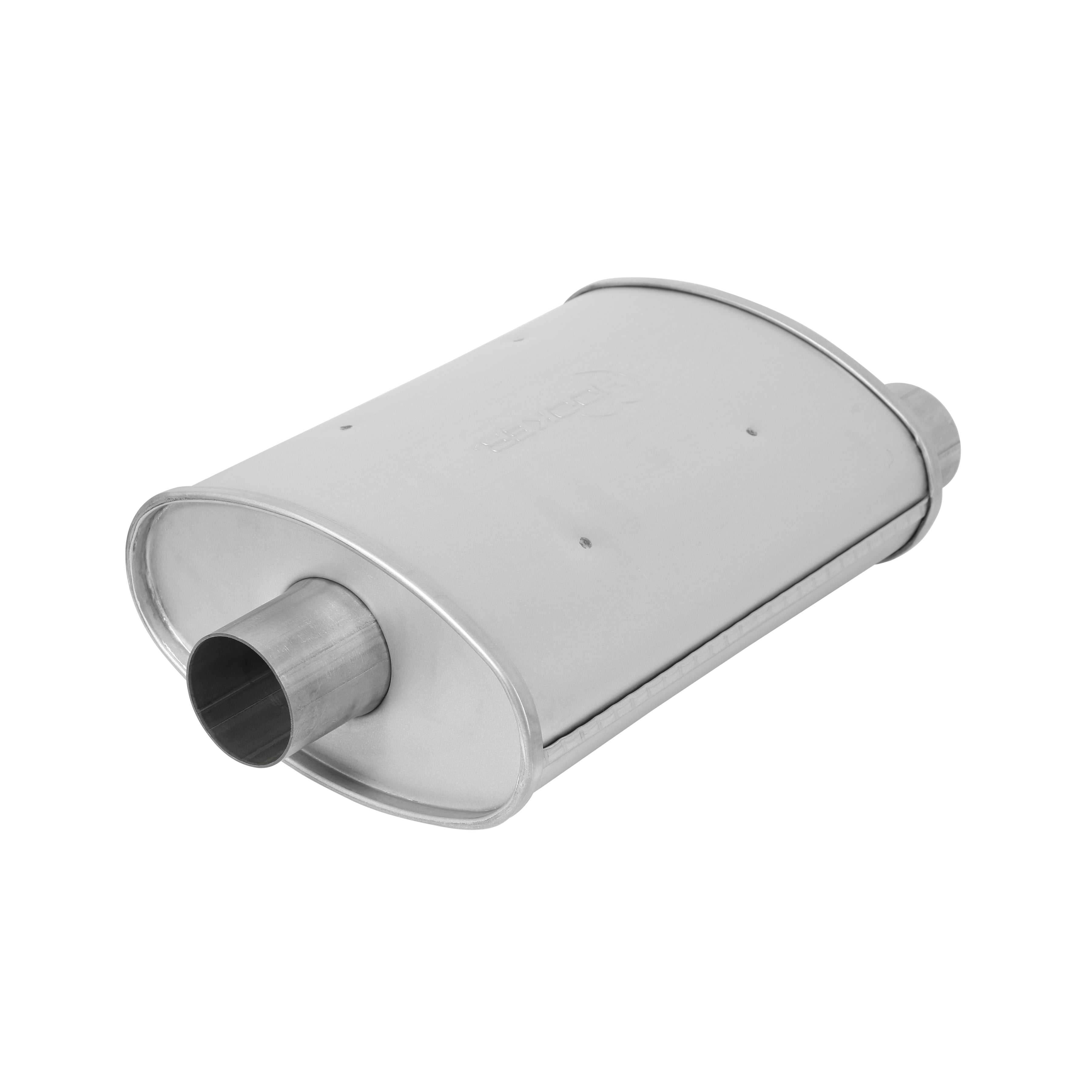 Hooker Competition Turbo Muffler - Photo - out of package Left