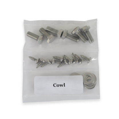 67-72 CHVY CAB BOLT KIT STEEL HEX HEAD - Brothers Trucks Cab Bolt Kit - Stainless Steel Hex Head