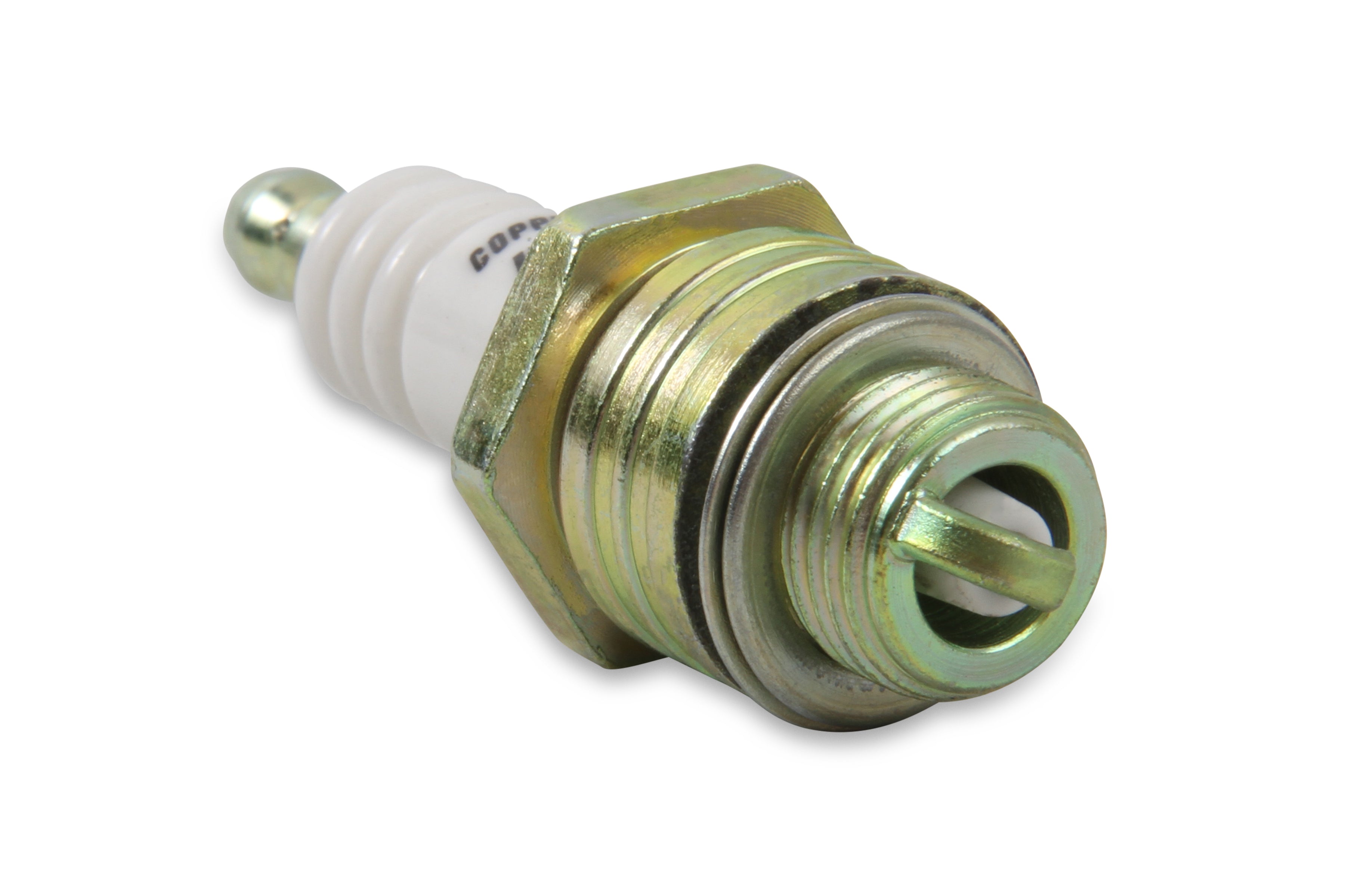ACCEL HP Copper Spark Plug - Shorty - Photo - out of package Top