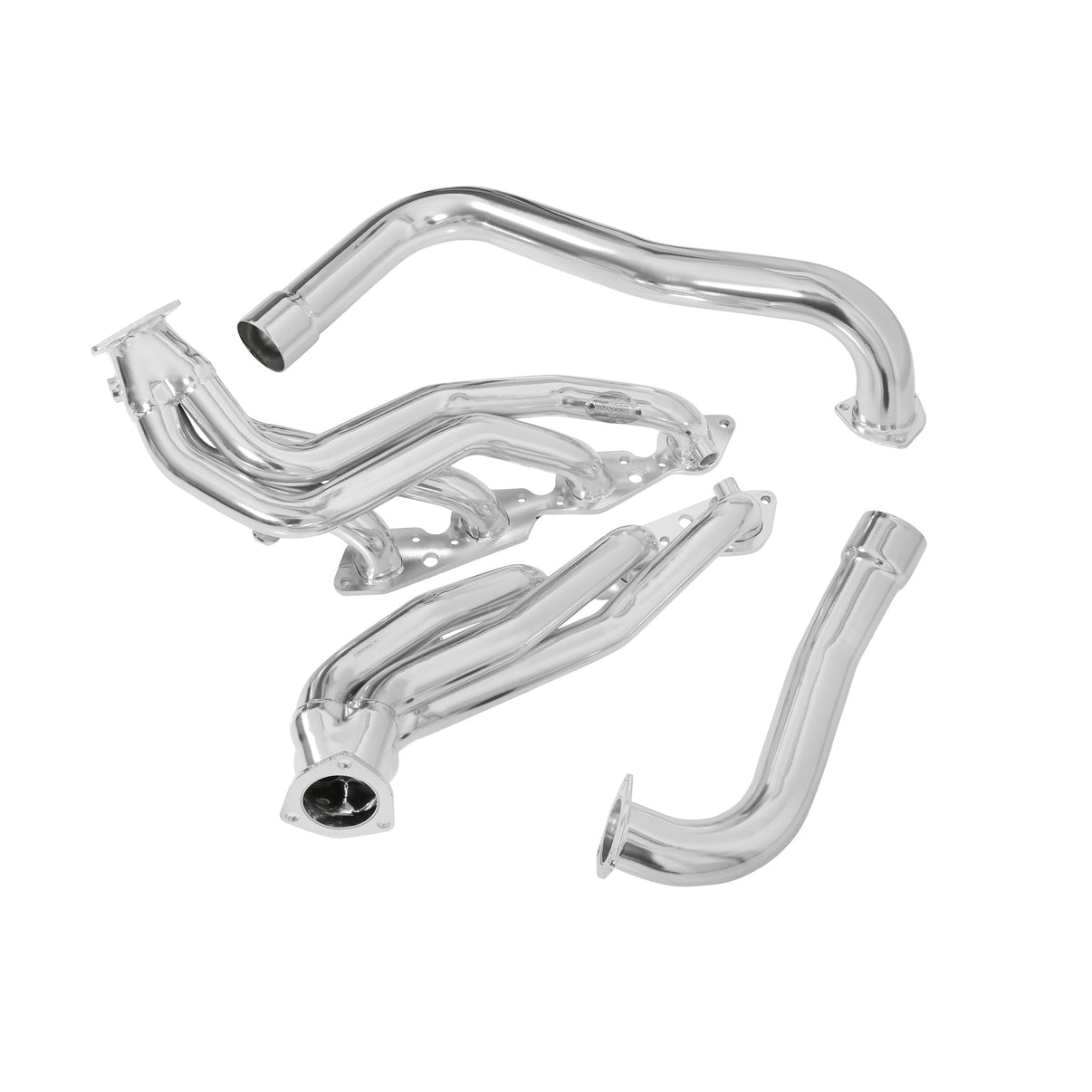 Hooker Super Competition Shorty Headers - Ceramic Coated - Photo - out of package Angle