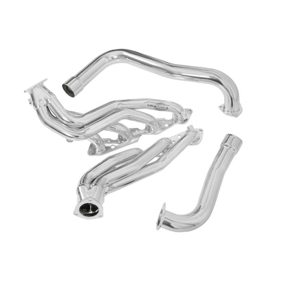 Hooker Super Competition Shorty Headers - Ceramic Coated - Photo - out of package Angle
