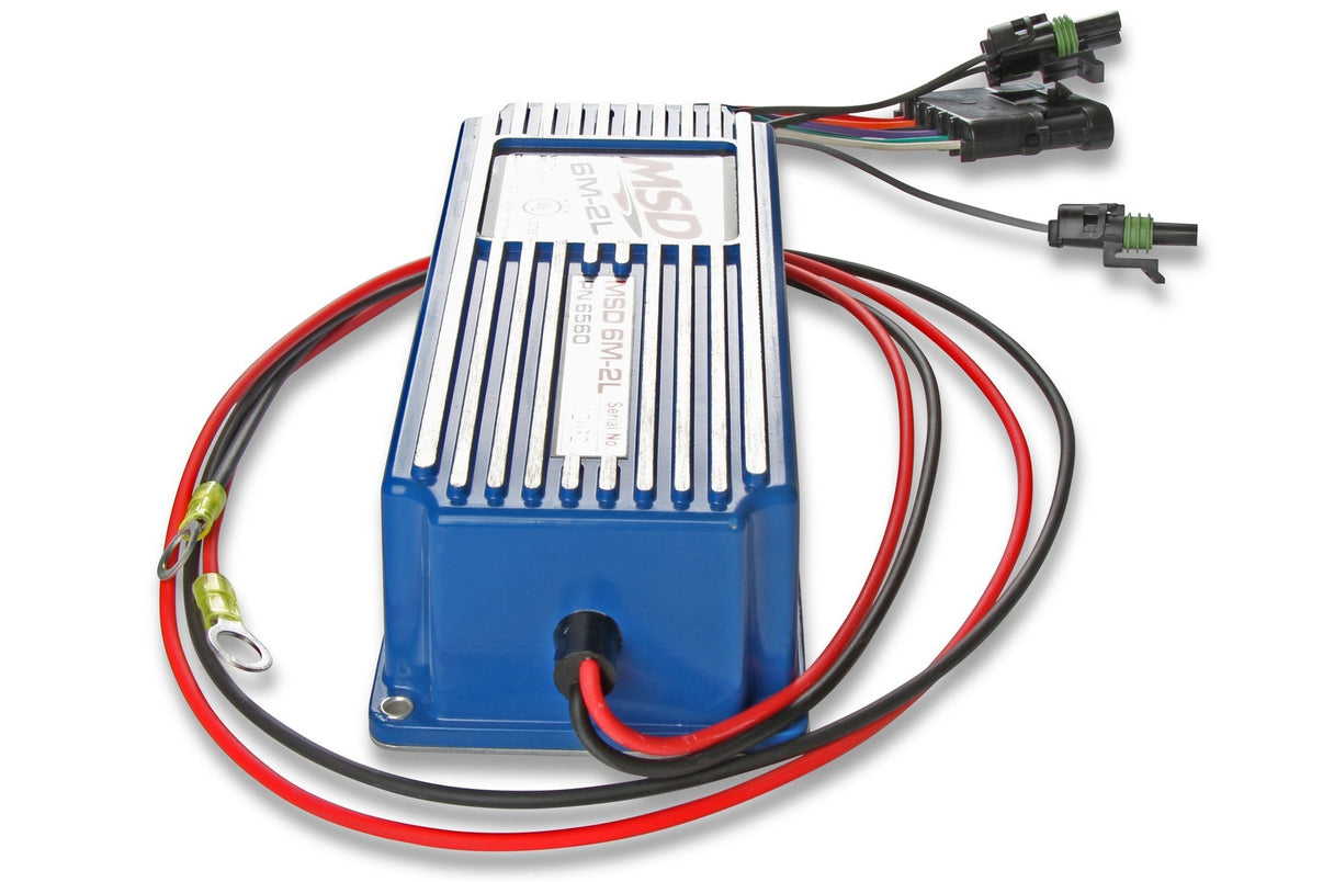 MSD 6M-2L Marine Certified Ignition with Rev Limit - Photo - out of package Left
