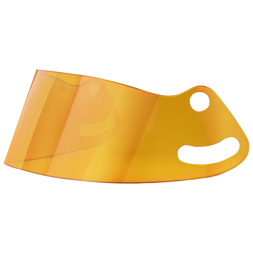 ST4F/WRC/TRO ORANGE SHORTVISOR - STILO VENTI WRC, TROPHY, DES, SPORT SHORT VISOR - Amber
