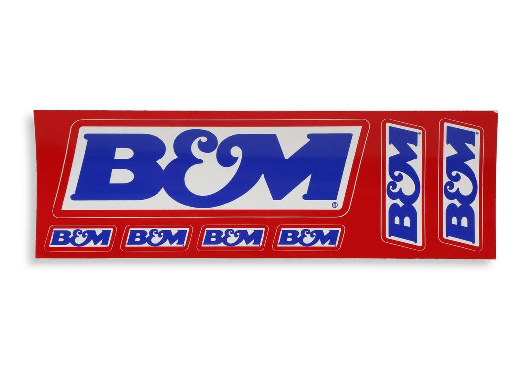 B&M MULTI-SIZED DECAL - 2.5X 7.75 - B&M Decal