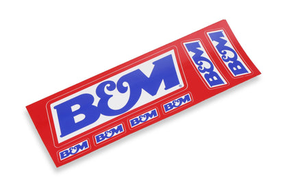 B&M MULTI-SIZED DECAL - 2.5X 7.75 - B&M Decal