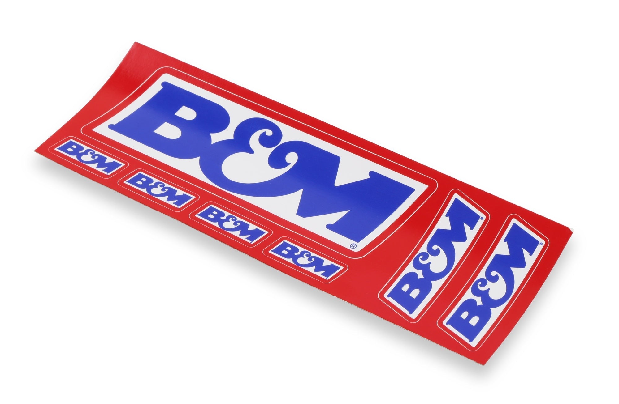 B&M Decal - Photo - out of package Left
