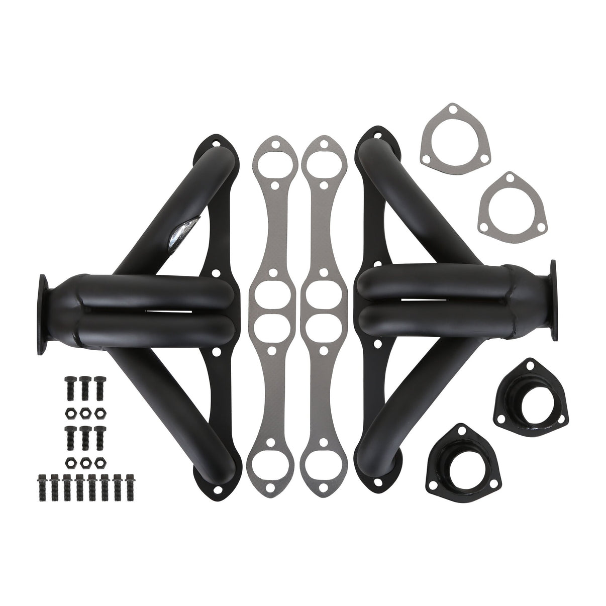 Hooker Block Hugger Header - Painted - Photo - Primary Kit