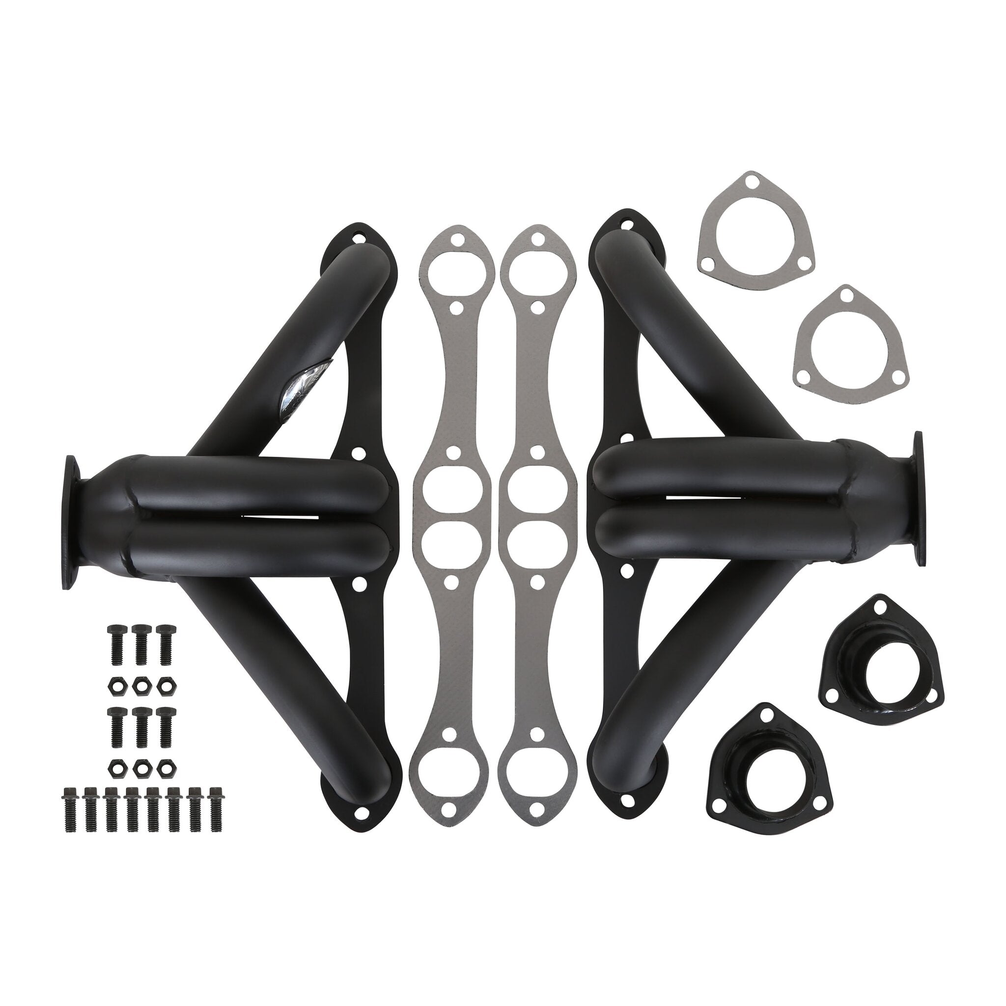 Hooker Block Hugger Header - Painted - Photo - Primary Kit