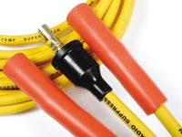 Spark Plug Wire Set - Universal Fit - Straight Boots - 6 cyl - Yellow