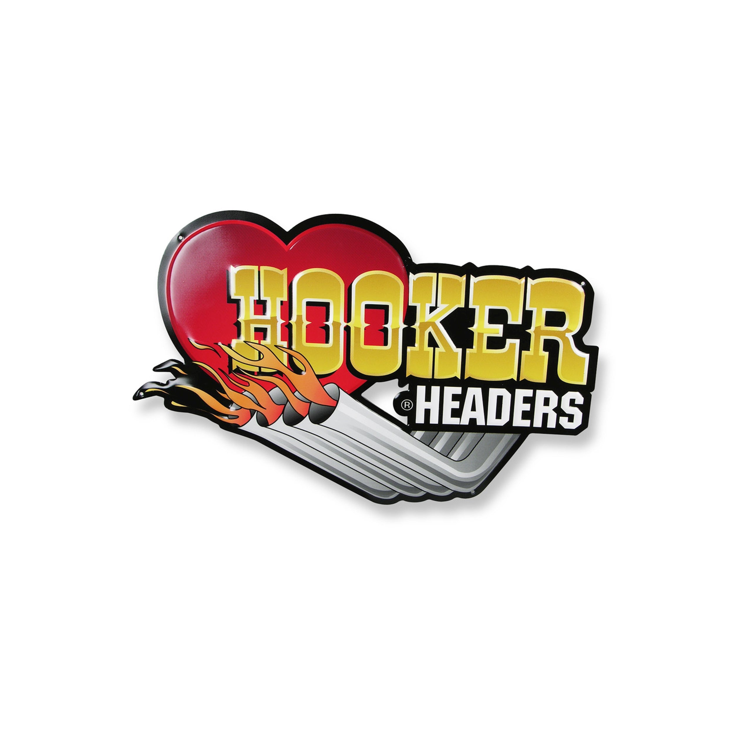 Hooker Headers Metal Sign - Photo - Primary Front