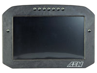 DISPLAY KIT, CD-7LF - AEM CD-7FL Carbon Flat Panel Logging Display