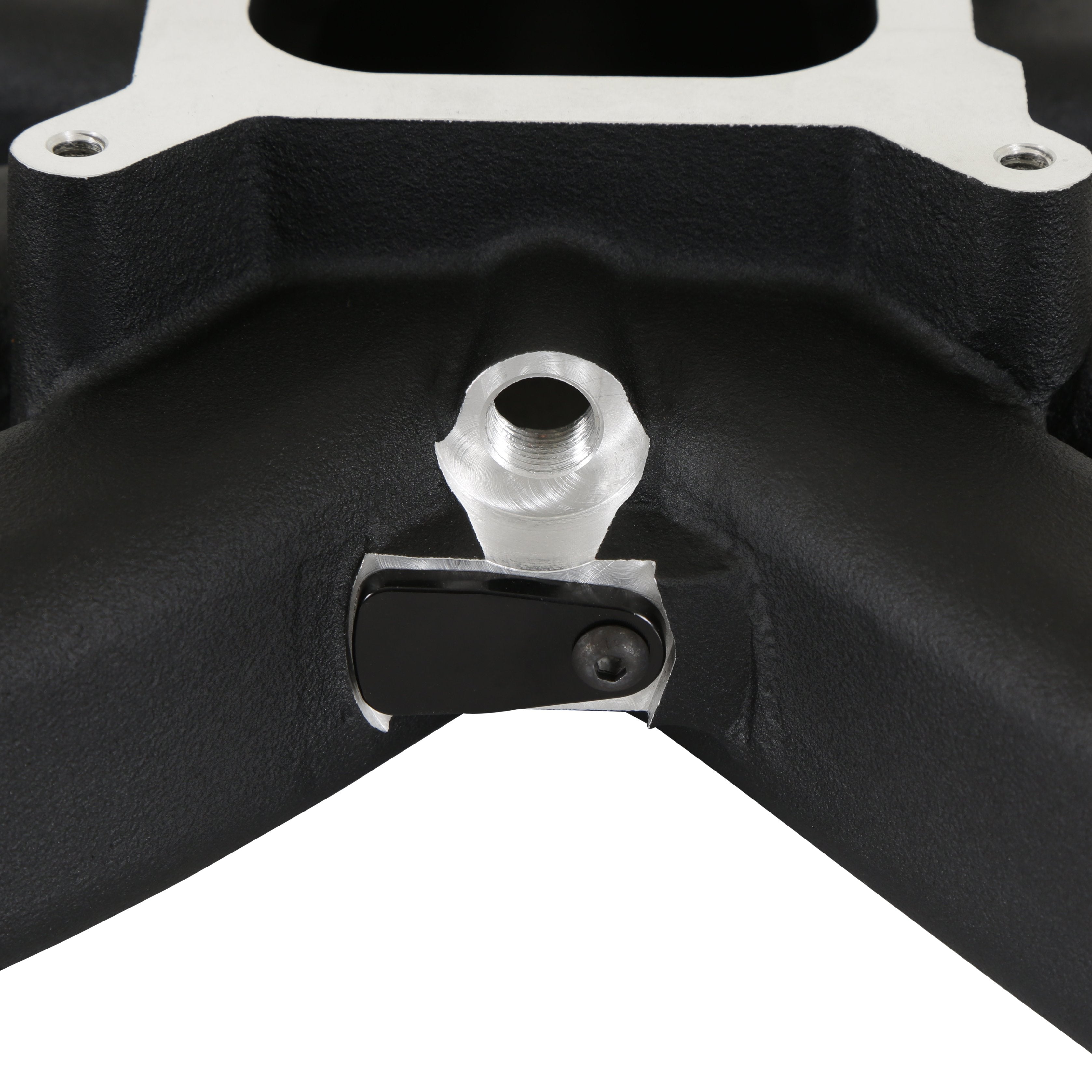 Holley Single Plane Intake - GM Gen V LT - Black - Photo - out of package Side
