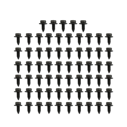 81-87 FRT END BLT KIT BK - Brothers Trucks Front End Bolt Kit - Black