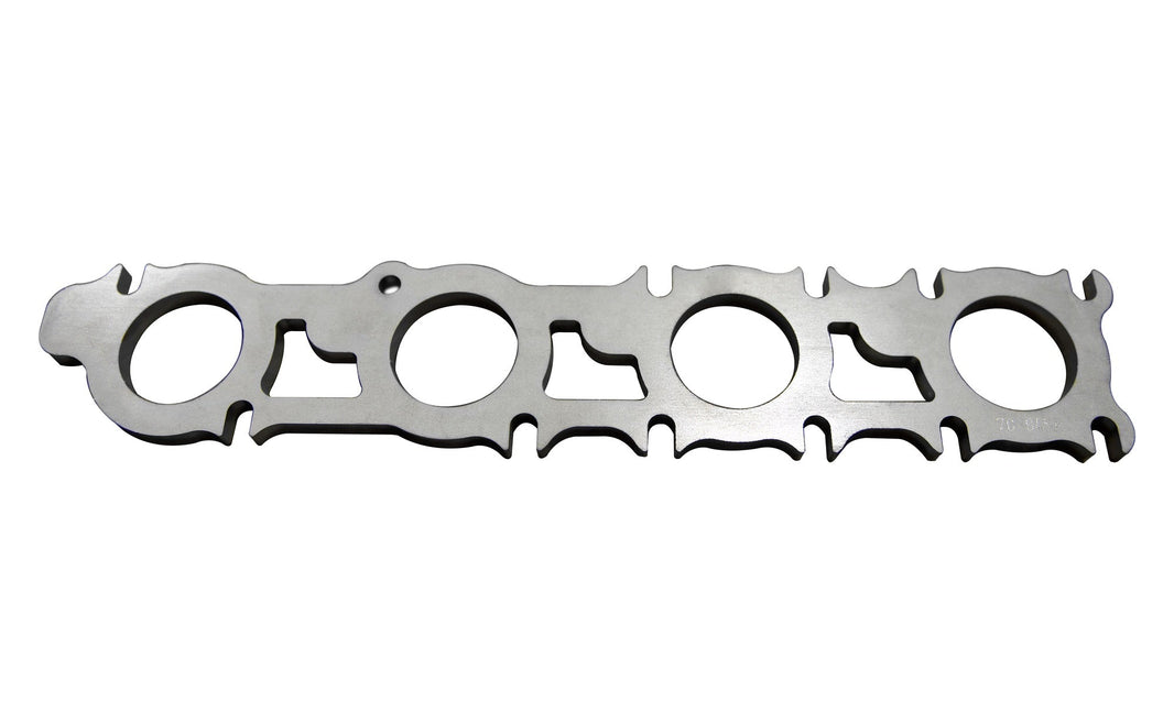 Toyota 5.7L V8 Header Flange - Toyota 5.7L V8 Header Flange - 3/8" Thick Stainless. Ports for 1-7/8” Primaries.