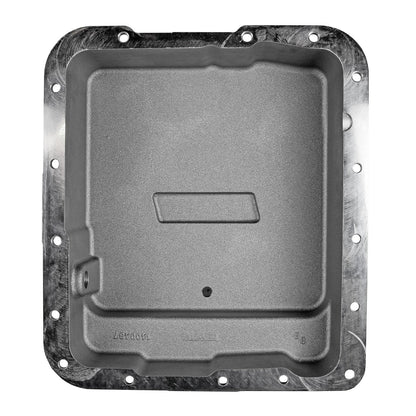 B&M Hi-Tek Deep Transmission Pan -  Aluminum - Photo - out of package Angle