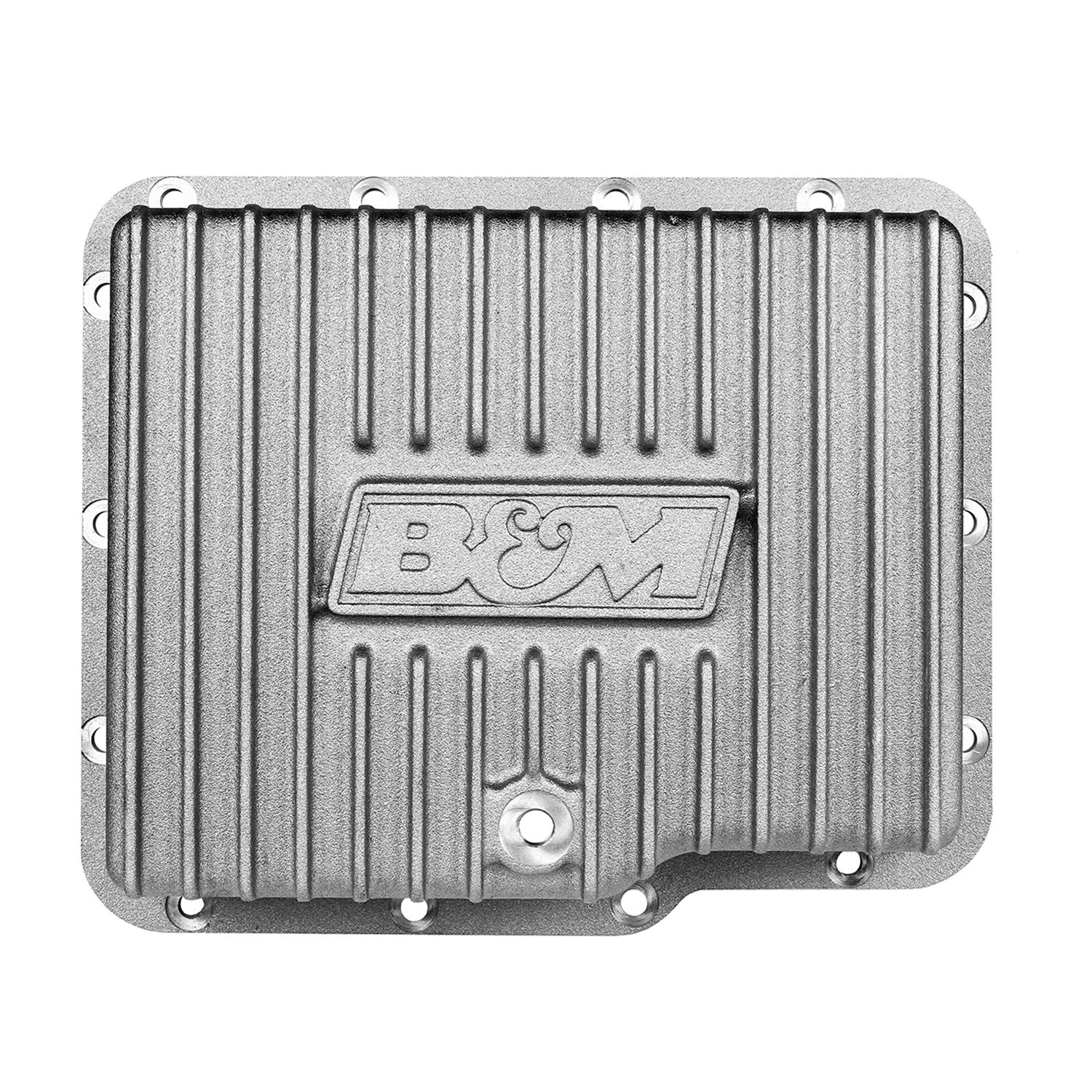 B&M Hi-Tek Deep Transmission Pan -  Aluminum - Photo - Primary Left