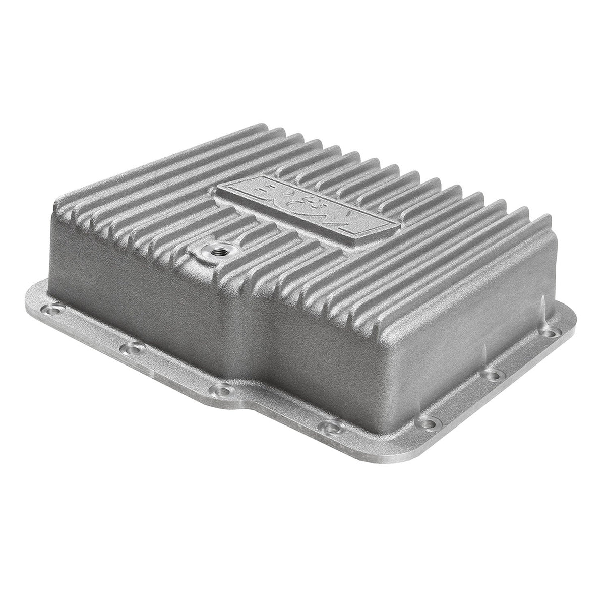 B&M Hi-Tek Deep Transmission Pan -  Aluminum - Photo - out of package Back