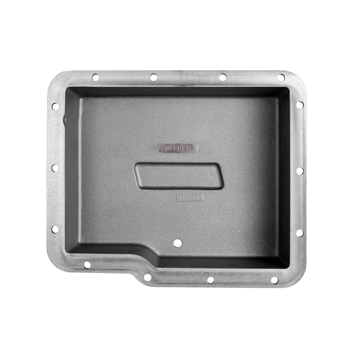 B&M Hi-Tek Deep Transmission Pan -  Aluminum - Photo - out of package Angle