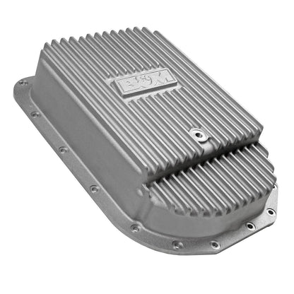 B&M Hi-Tek Deep Transmission Pan -  Aluminum - 4L80E - Photo - out of package Back