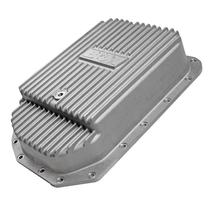 B&M Hi-Tek Deep Transmission Pan -  Aluminum - 4L80E - Photo - out of package Top