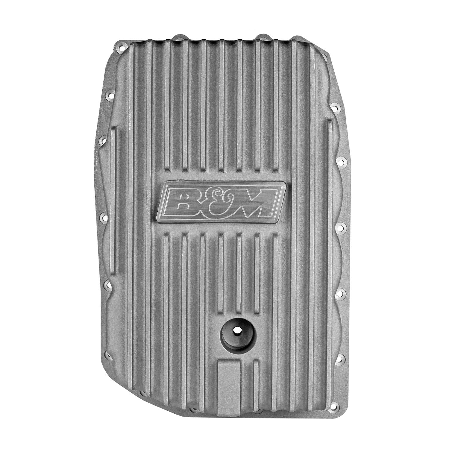 B&M Hi-Tek Deep Transmission Pan -  Aluminum - Photo - Primary Left