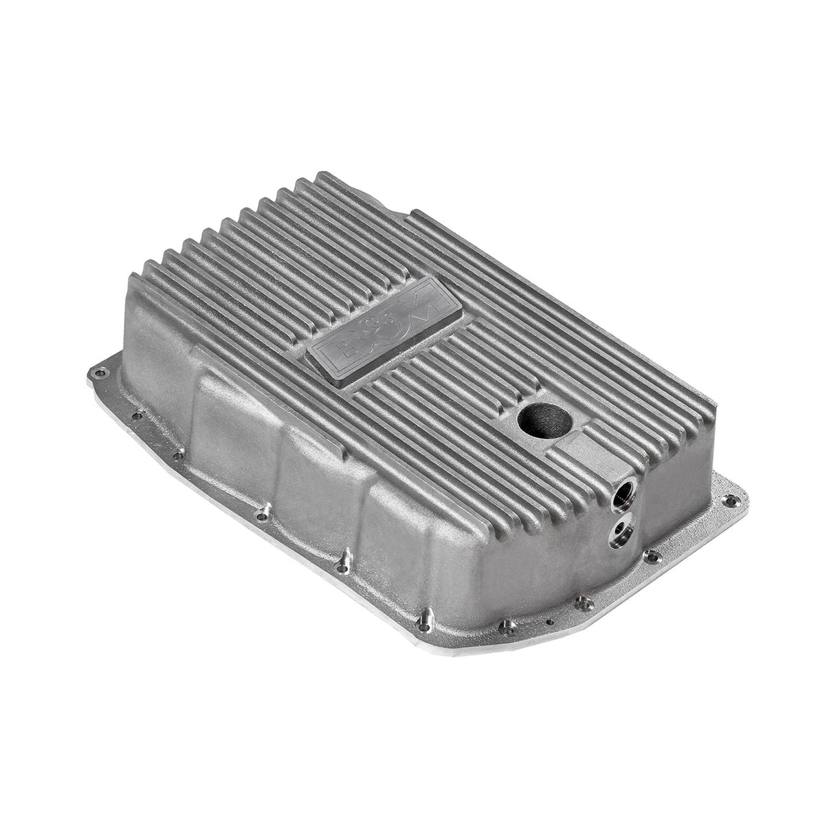 B&M Hi-Tek Deep Transmission Pan -  Aluminum - Photo - out of package Top