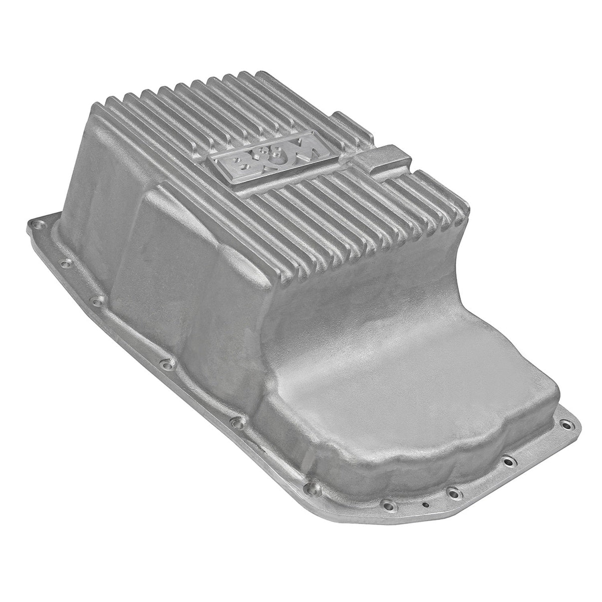 B&M Hi-Tek Deep Transmission Pan -  Aluminum - 6L80E - Photo - out of package Left