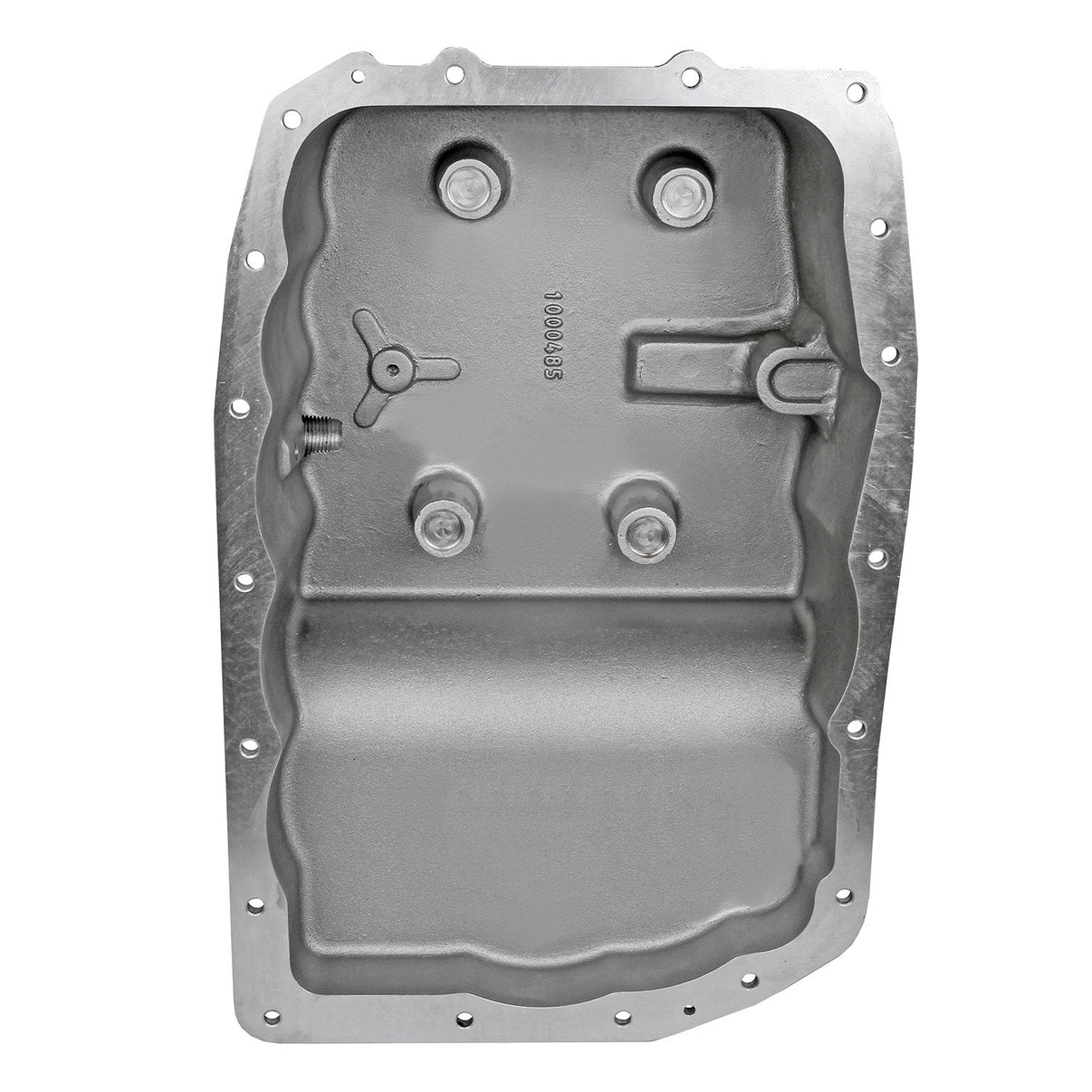B&M Hi-Tek Deep Transmission Pan -  Aluminum - 6L80E - Photo - out of package Bottom