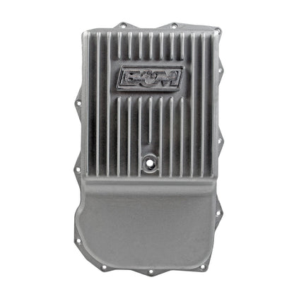 CAST TRANS PAN, DODGE 845RE & 8HP70 - B&M Hi-Tek Deep Heavy Duty Transmission Pan -  Aluminum
